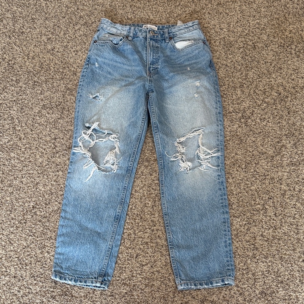 Zara Classic Blue Denim Jeans